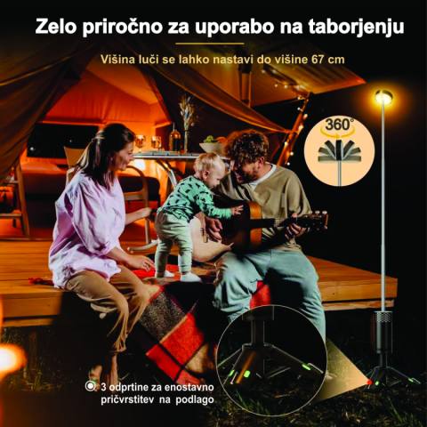 Forest Joe Camping svetilka 118